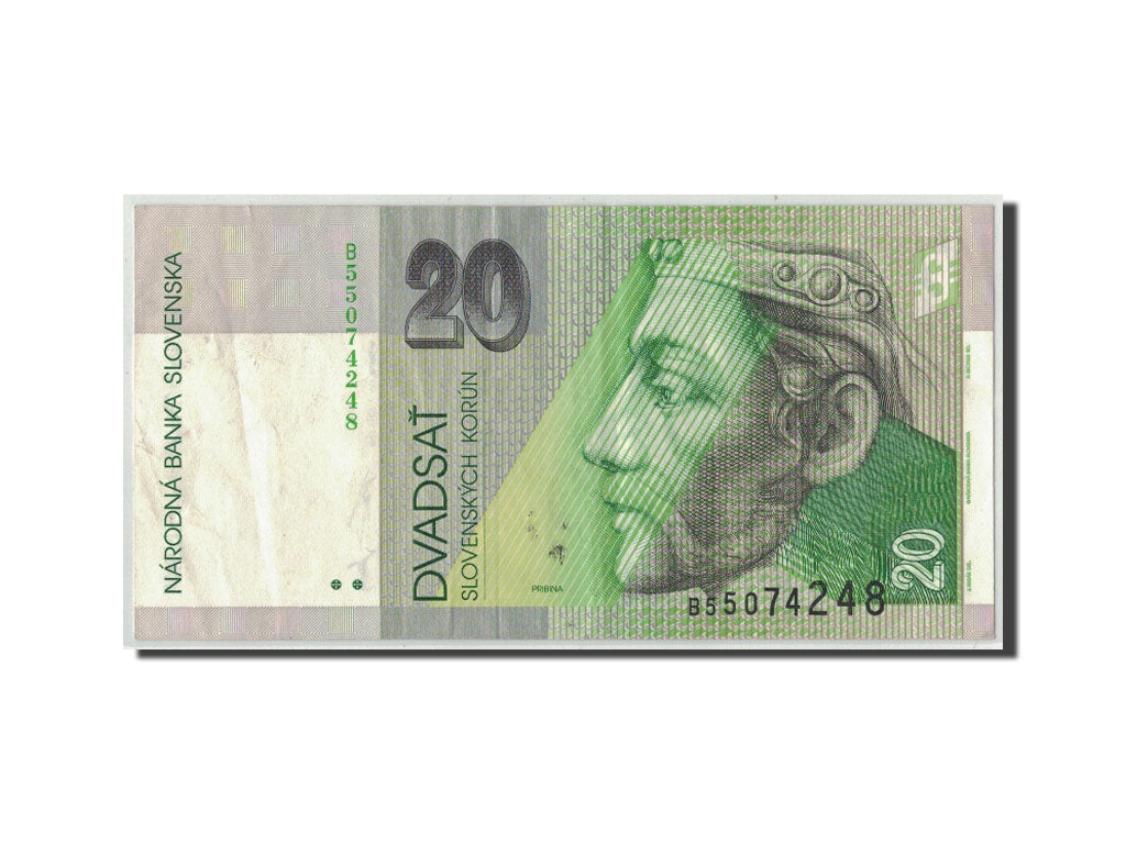 Banknote, Slovakia, 20 Korun, 1995, 1995-06-01, KM:20b, VF(20-25)