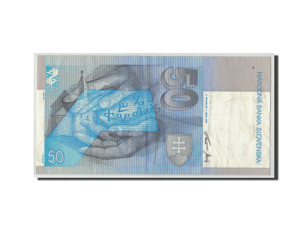 Slovakia, 50 Korun, 1995, 1995-06-01, KM:21b, VF(20-25)