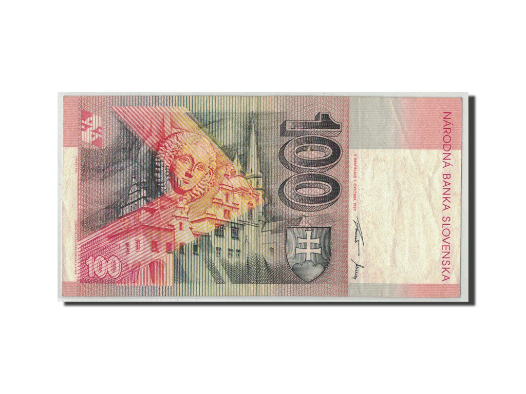 Slovakia, 100 Korun, 1997, 1997-10-01, KM:25b, VF(20-25)