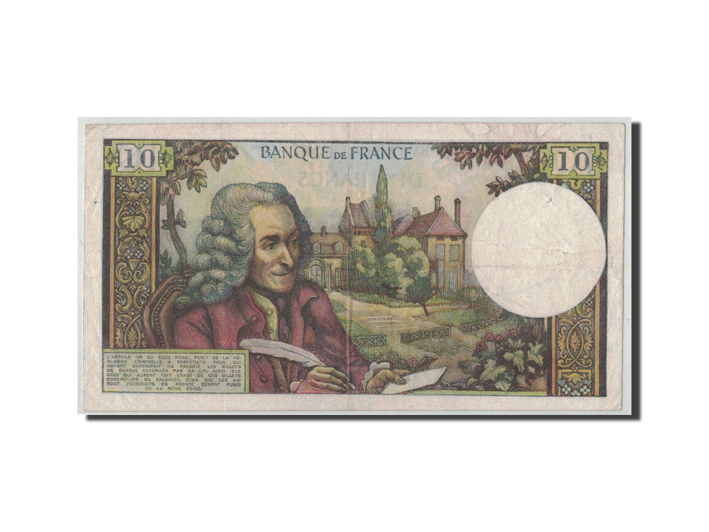Geldschein, Frankreich, 10 Francs, 1973, 1973-12-06, SS+, Fayette:62.65, KM:147d