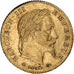 FRANCE, Napoléon III, 5 Francs, 1867, Paris, KM #803.1, AU(55-58), Gold, Gadoury