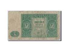 Poland, 2 Zlote, 1946, 1946-05-15, KM:124, VG(8-10)