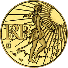 Coin, France, 100 Euro, 2008, MS(65-70), Gold, Gadoury:3