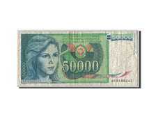 Banknote, Yugoslavia, 50,000 Dinara, 1988, 1988-05-01, KM:96, VG(8-10)