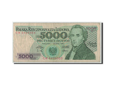 Banknote, Poland, 5000 Zlotych, 1988, 1988-12-01, KM:150c, VG(8-10)