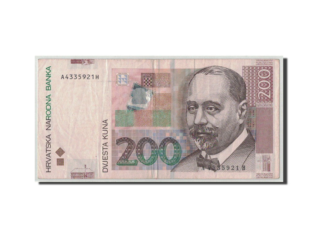 Croatia, 200 Kuna, 2002, 7.3.2002, KM:42, F(12-15)