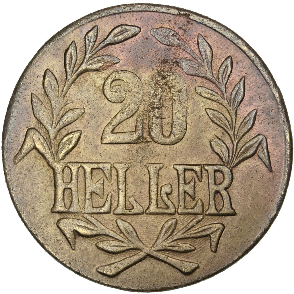 Allemagne, Afrique de l'Allemagne de l'Est, 20 Heller