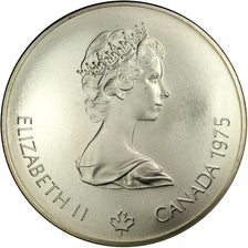 Coin, Canada, Elizabeth II, 5 Dollars, 1975, Ottawa, MS(63), Silver