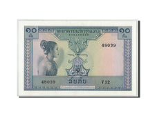 Banknote, Lao, 10 Kip, Undated (1962), KM:10b, UNC(65-70)