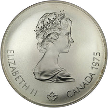 Münze, Kanada, Elizabeth II, 5 Dollars, 1975, Ottawa, UNZ, Silber