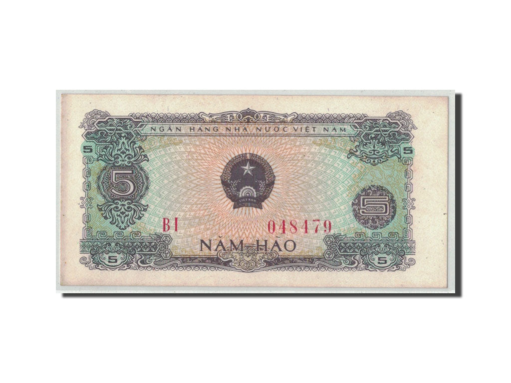 Banknote, Vietnam, 5 Hao, 1976, KM:79a, UNC(63)