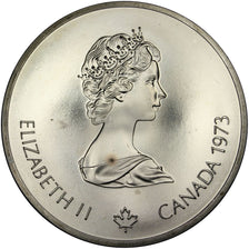 Moneta, Canada, Elizabeth II, 10 Dollars, 1973, Ottawa, SPL, Argento