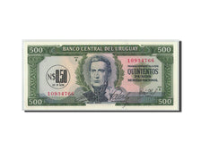Banknote, Uruguay, 0.50 Nuevo Peso on 500 Pesos, Undated (1975), KM:54