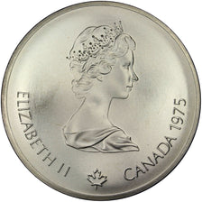 Moneta, Canada, Elizabeth II, 10 Dollars, 1975, Ottawa, SPL, Argento