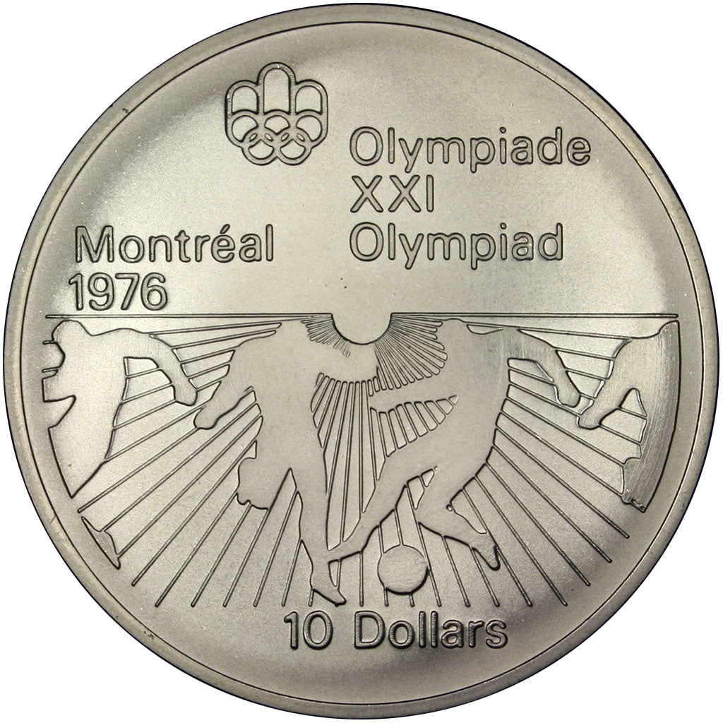Coin, Canada, Elizabeth II, 10 Dollars, 1976, Ottawa, MS(63), Silver