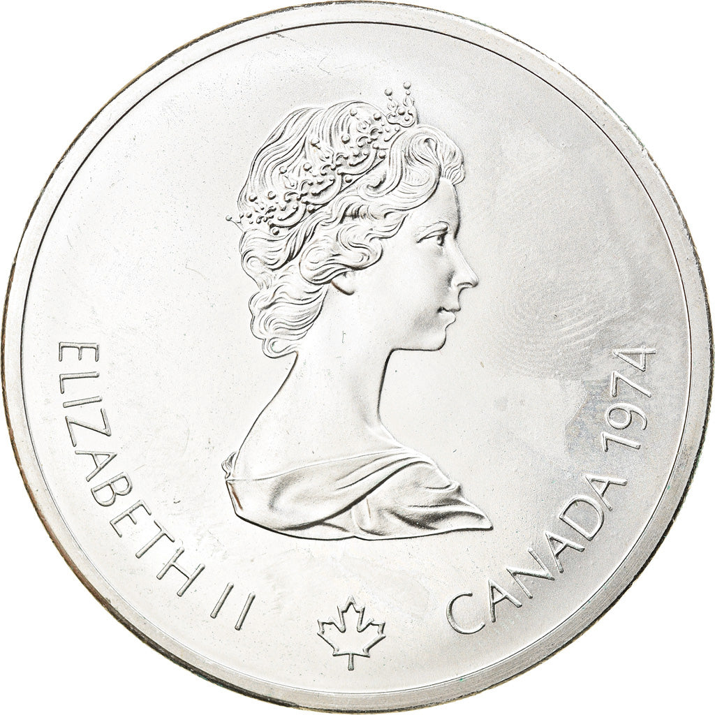 Coin, Canada, Elizabeth II, 10 Dollars, 1974, Ottawa, MS(63), Silver