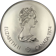CANADA, 10 Dollars, 1974, Royal Canadian Mint, KM #96, MS(63), Silver, 45, 48.60