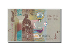 Biljet, Koeweit, 1/4 Dinar, Undated (2014), KM:29a, NIEUW