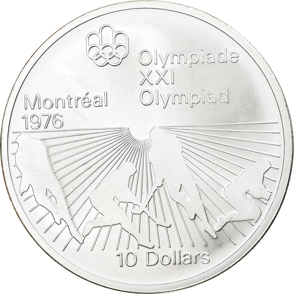 Coin, Canada, Elizabeth II, 10 Dollars, 1976, Ottawa, MS(63), Silver