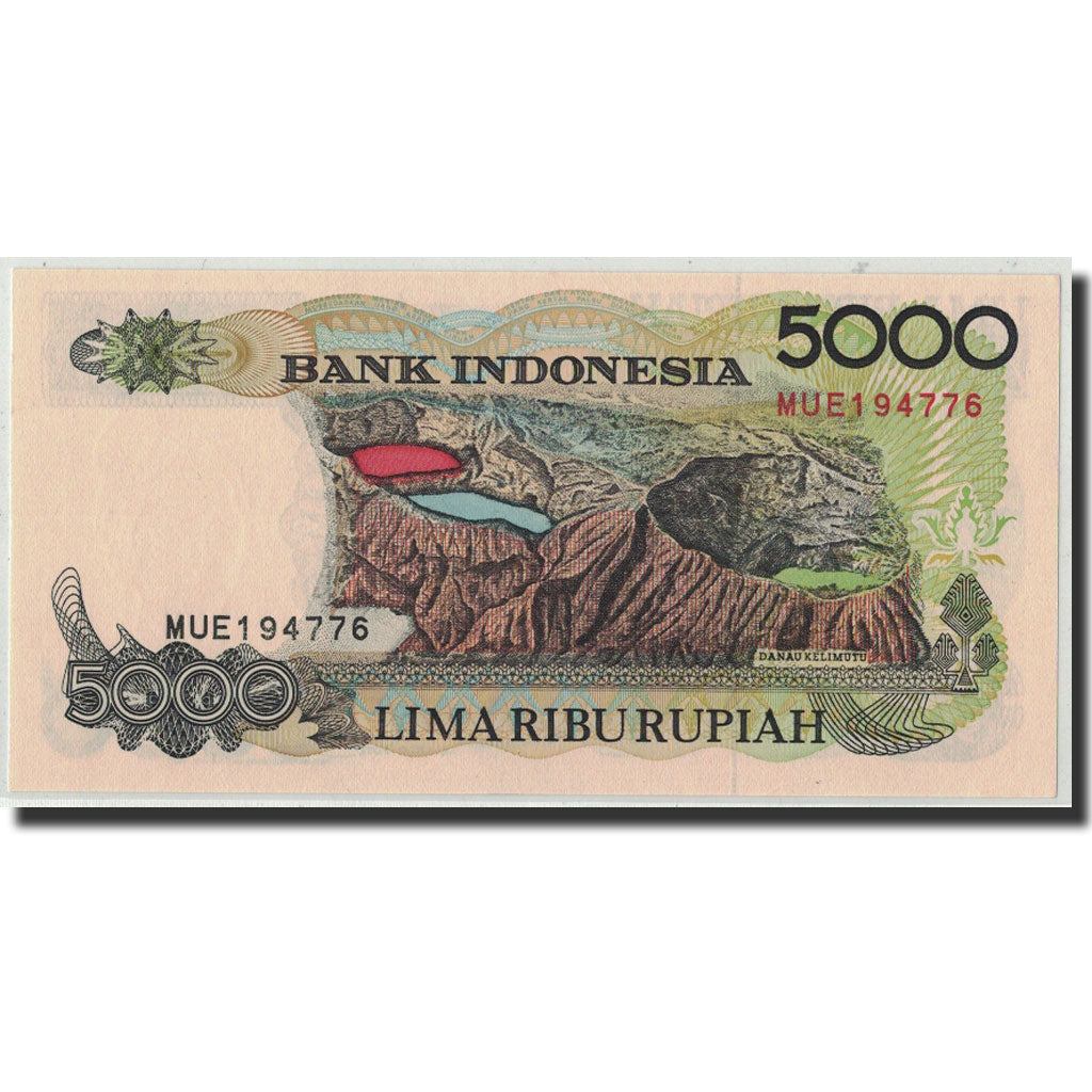 Indonesia, 5000 Rupiah, 1992/1997, KM:130f, UNC(65-70)