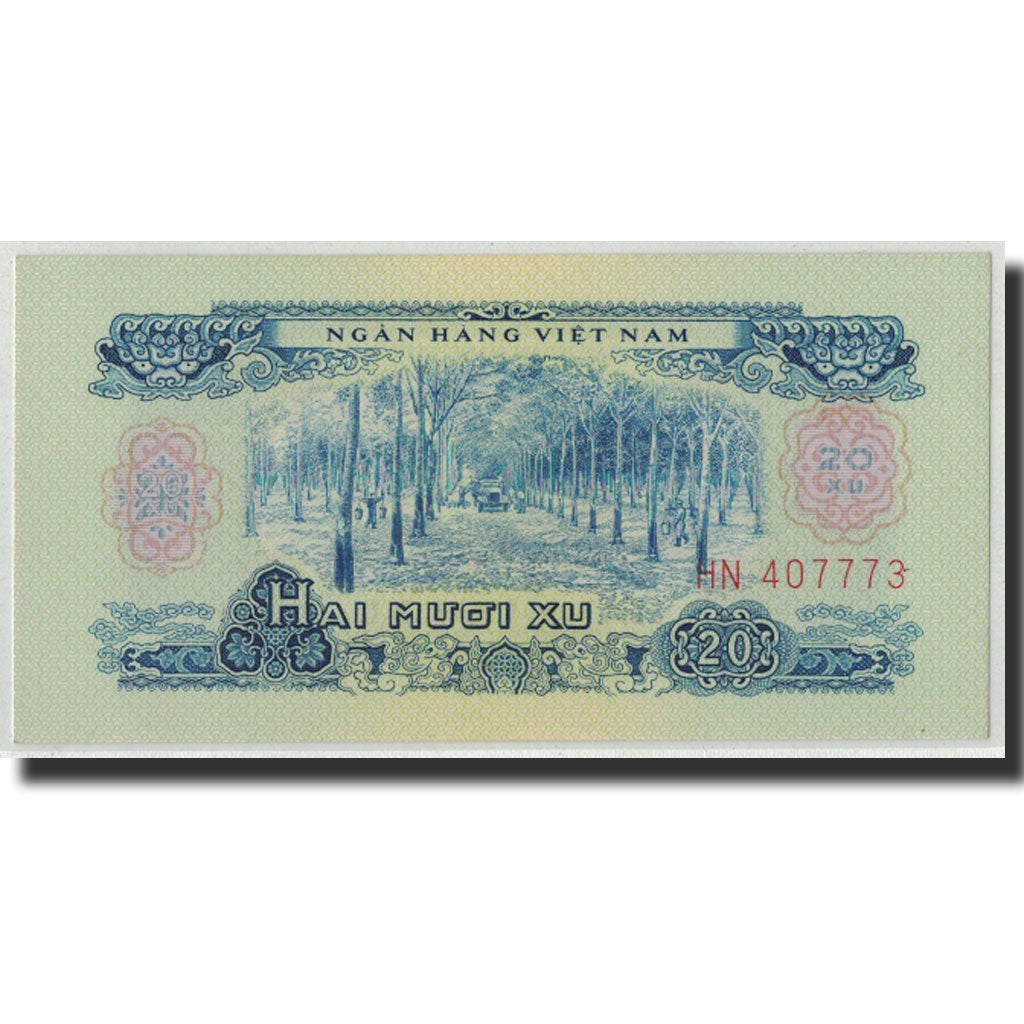 Banknote, South Viet Nam, 20 Xu, 1966 (1975), KM:38a, UNC(65-70)