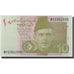 Billete, 10 Rupees, 2013, Pakistán, KM:45h, UNC