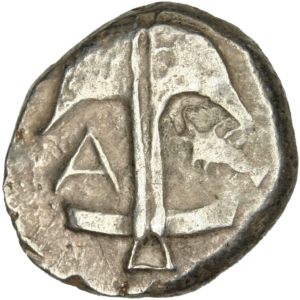 Thrace, Medusa, Apollonia Pontica (390 BC), Drachm, BB, Argento