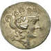 Monnaie, Thrace, Thasos, Helios, Tétradrachme, Thasos, TTB+, Argent
