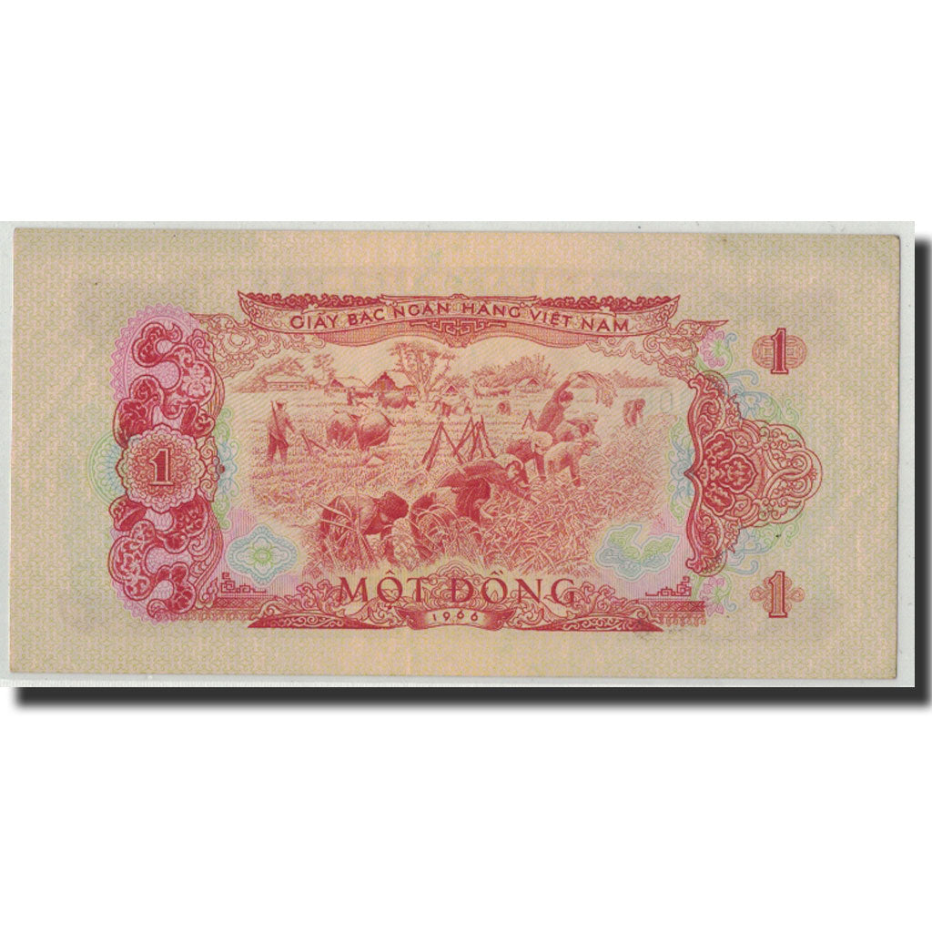 Banknote, South Viet Nam, 1 D<ox>ng, 1966 (1975), KM:40a, AU(55-58)