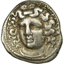 Coin, Thessaly, Larissa, Kyme, Amazon, Drachm, Larissa, EF(40-45), Silver