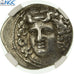 Coin, Thessaly, Larissa, Kyme, Amazon, Drachm, Larissa, graded, NGC, Ch XF