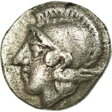 Münze, Aeolis, Elaea, Athena, Hemiobol, SS, Silber