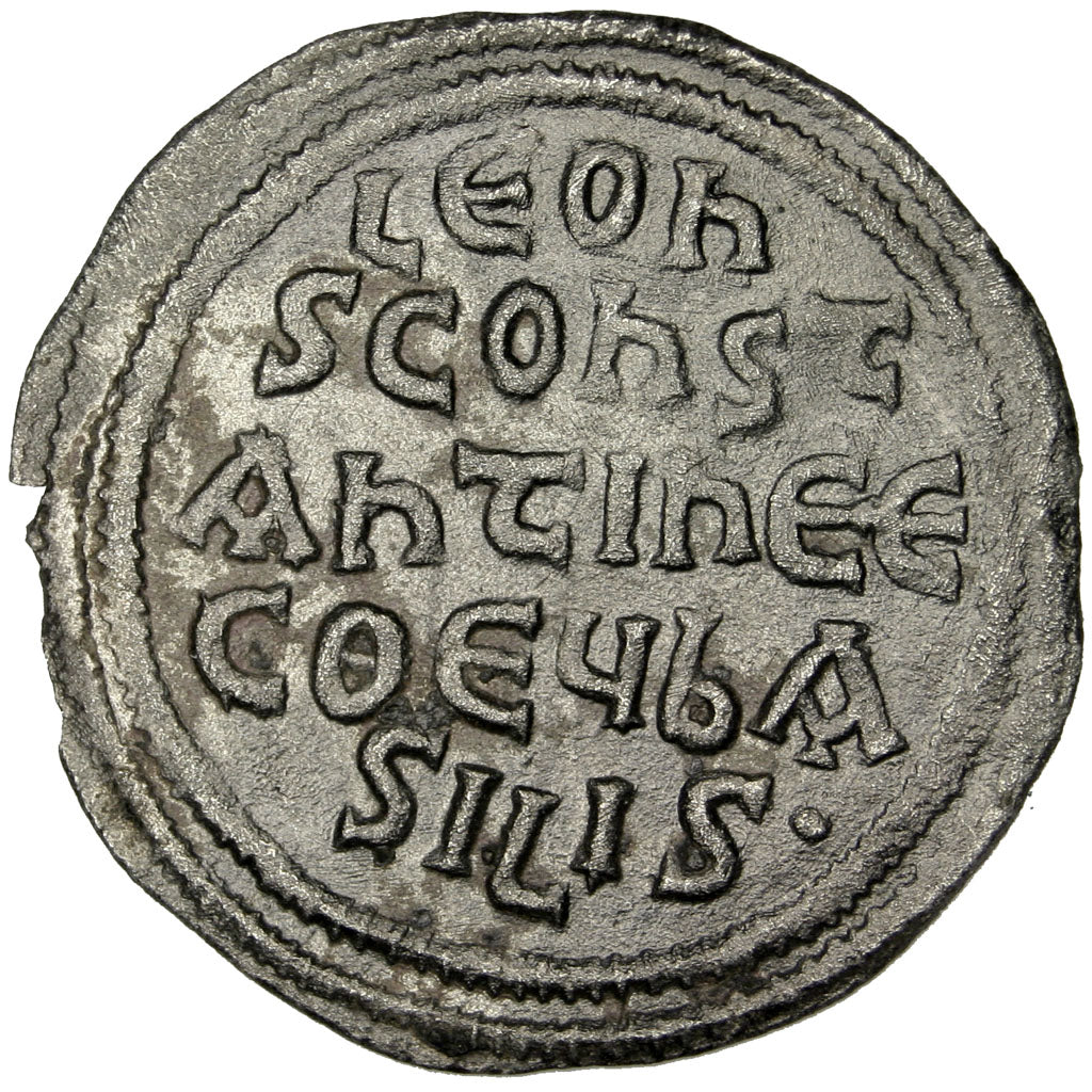 Leo III the Isaurian 717-741, Miliaresion, Constantinople, SPL-, Argento