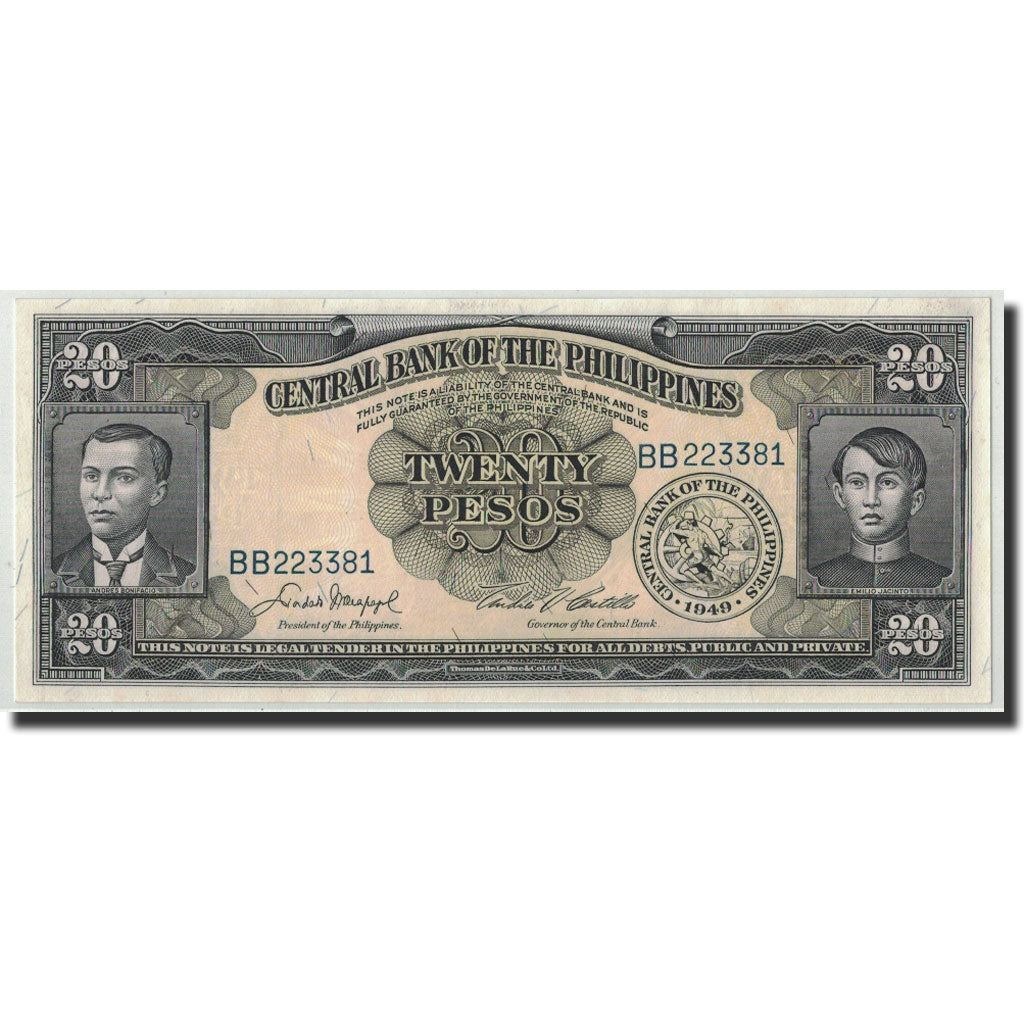 Philippinen, 20 Pesos, KM:137d, UNZ