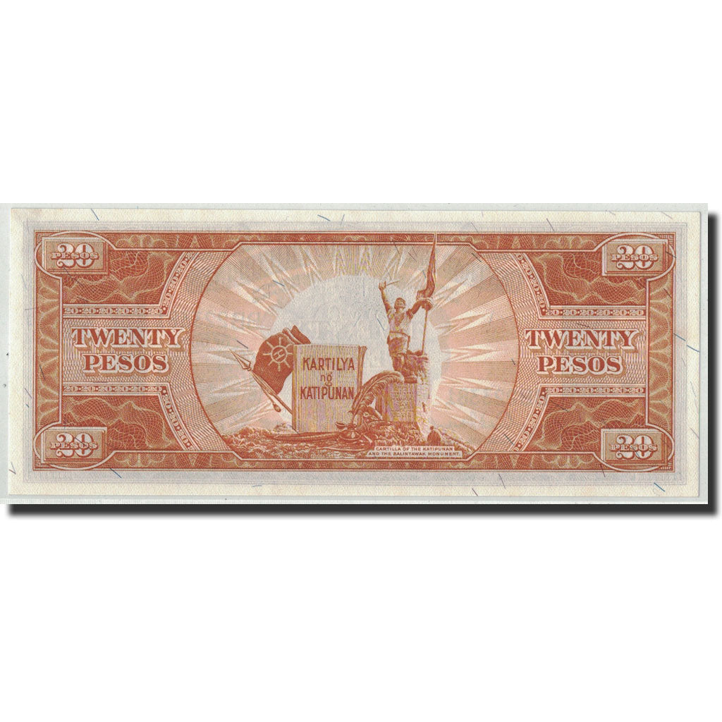 Philippinen, 20 Pesos, KM:137d, UNZ