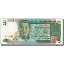 Geldschein, Philippinen, 5 Piso, Undated (1985-94), KM:168d, UNZ