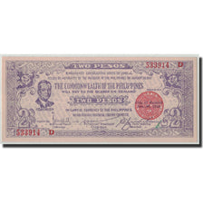 Philippines, 2 Pesos, 1942, KM:S647B, 1942-01-26, UNC(63)