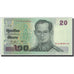 Thailandia, 20 Baht, Undated (2003), KM:109, FDS