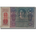 Austria, 50 Kronen, Undated (1919), 1914-01-02, KM:54a, VF(20-25)