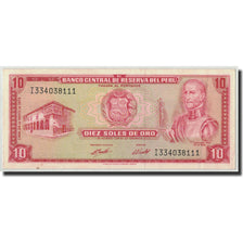 Peru, 10 Soles De Oro, 1973, KM:100c, 1973-05-24, UNZ-