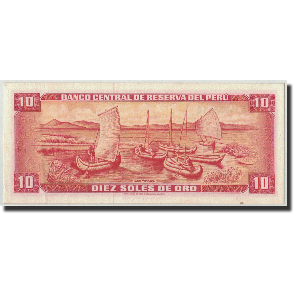 Peru, 10 Soles De Oro, 1973, KM:100c, 1973-05-24, UNZ-