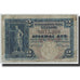 Greece, 2 Drachmai, Undated (1918), KM:310, 1917-10-27, VG(8-10)