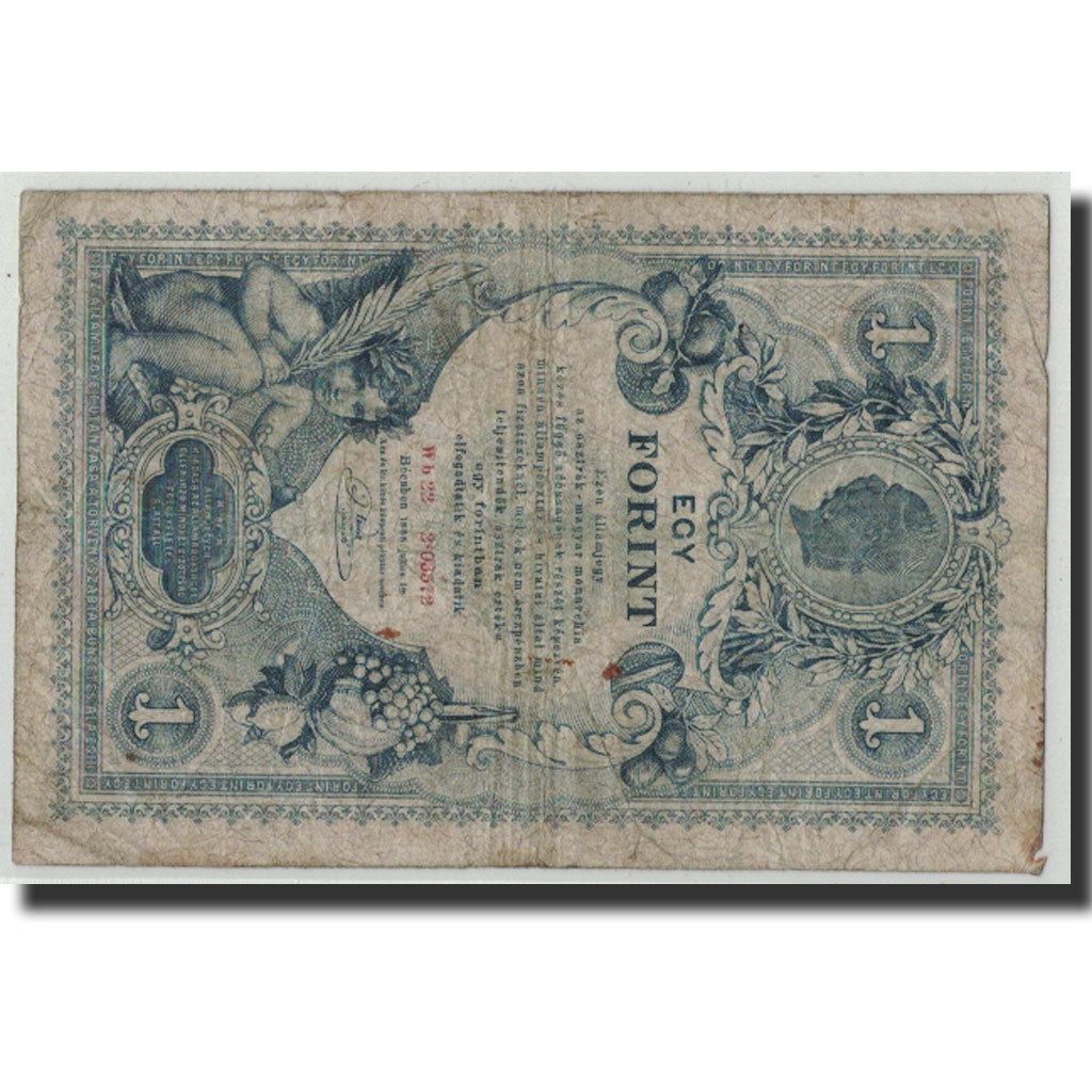Banknote, Austria, 1 Gulden, 1888, 1888-07-01, KM:A156, VG(8-10)
