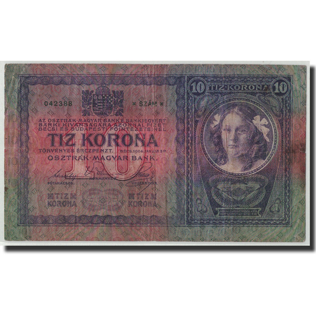 Austria, 10 Kronen, 1904, KM:9, 1904-01-02, MB