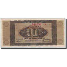 Greece, 10,000,000 Drachmai, 1944, 1944-07-29, KM:129b, UNC(63)
