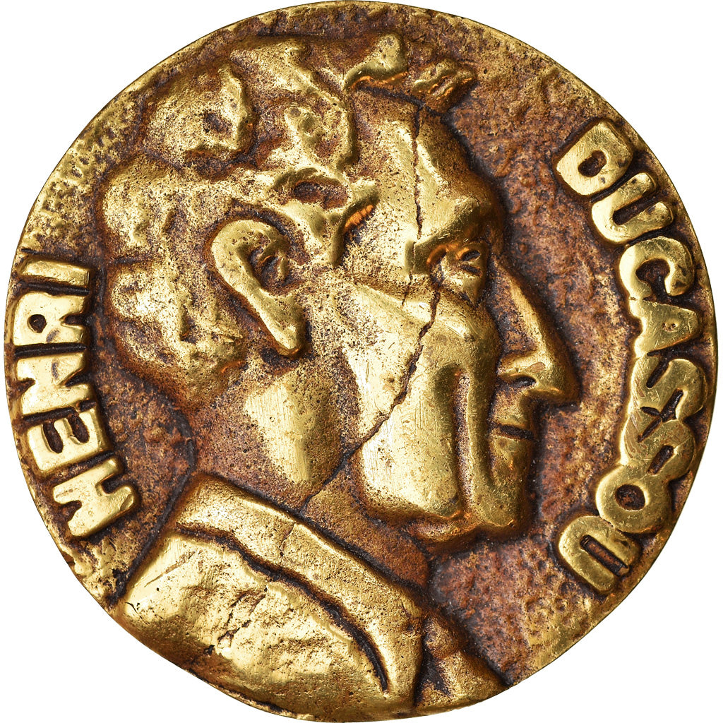 France, Medal, Henri Ducassou, Chambre de Commerce du Morbihan, 1987, EF(40-45)