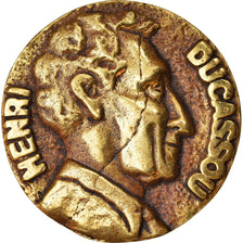 France, Medal, Henri Ducassou, Chambre de Commerce du Morbihan, 1987, EF(40-45)