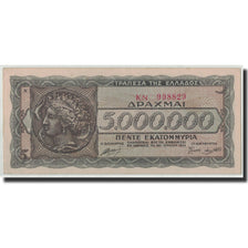 Greece, 5,000,000 Drachmai, 1944, KM:128a, 1944-07-20, UNC(63)