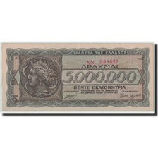 Grèce, 5,000,000 Drachmai, 1944, KM:128a, 1944-07-20, SPL