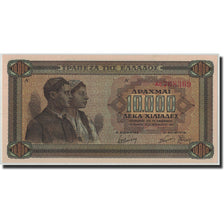 Greece, 10,000 Drachmai, 1942, KM:120A, 1942-12-29, UNC(65-70)